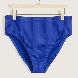 High Waist Colour Block Bikini Bottom - Size 10/12